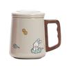 Ceramic Mug, Tea Separation, Tea Cup, Personal Water Cup, Tea Set, Mid-Autumn Festival Year of the Rabbit Gifts