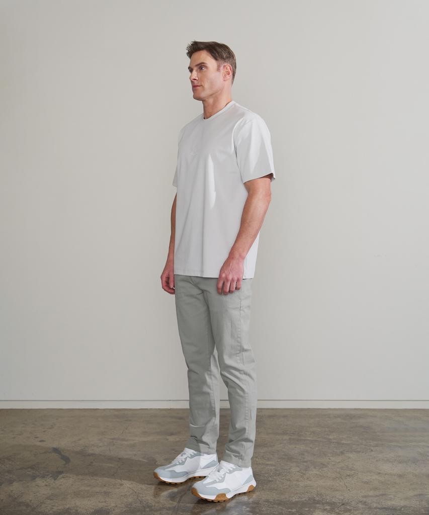PANICALE White Logo Short Sleeve T-Shirt (Type A)