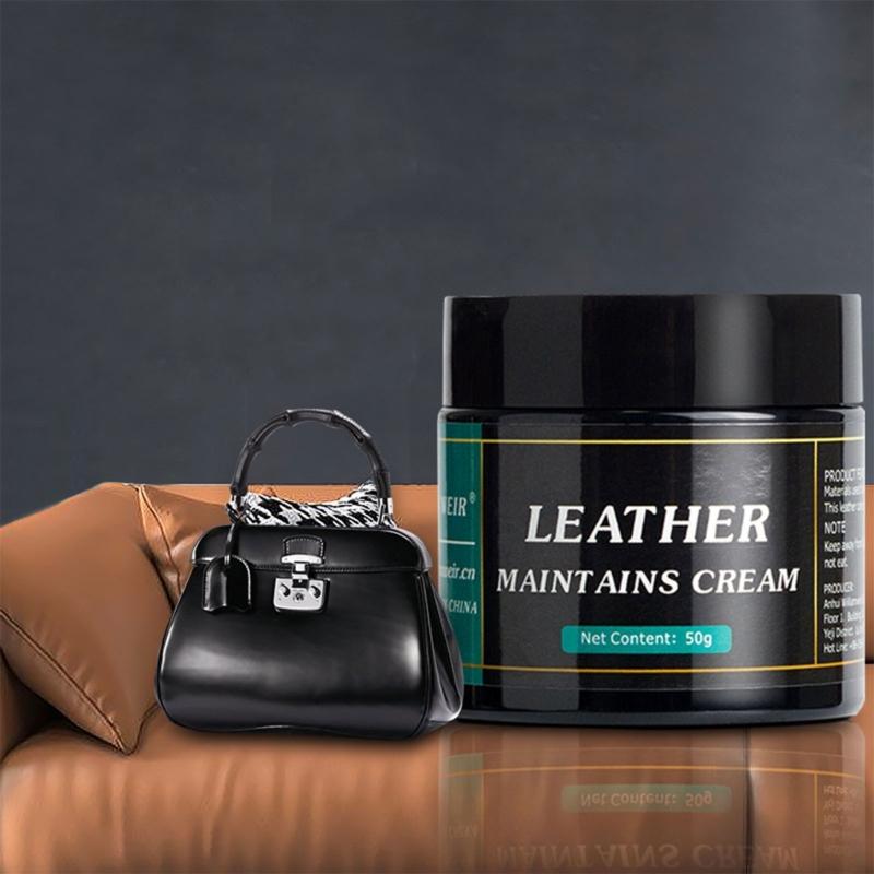 Leather Restorer Leather Refurbishing Cleaners Car Leather Seats Polishing Nourishment Care Cream for Sofas Chair Shoes