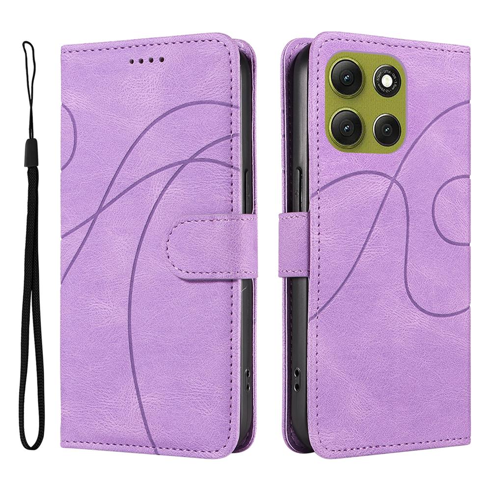 

Magnetic Leather Wallet Case for Moto G86 G85 G84 G56 G54 G34 G06 G05 G15 G24 G55 G35 G75 Edge 50 60 Pro Ultra Cover Curve Line Motorola Moto G23