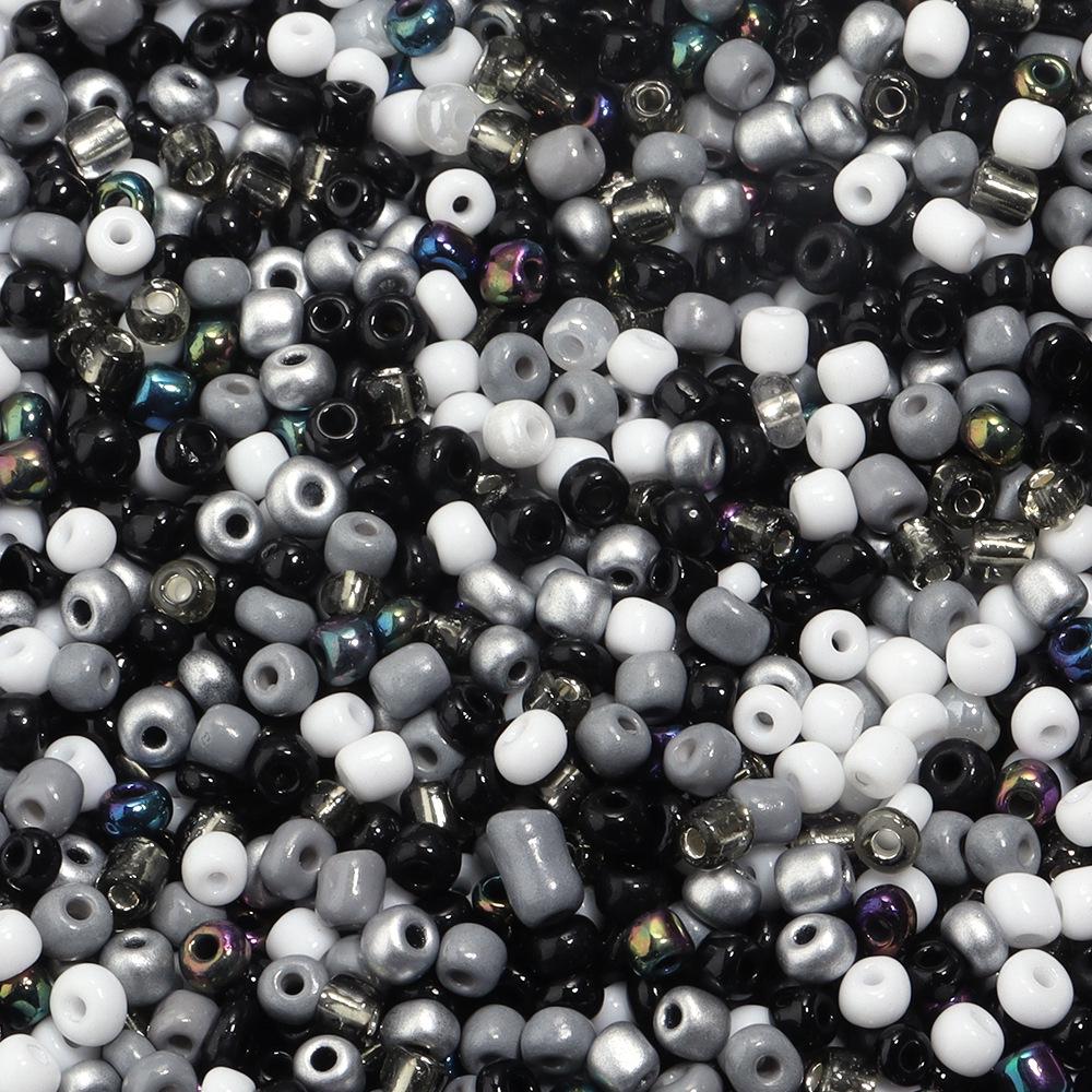 4mm Skleněné rýžové korálky smíšených barev pro DIY šperky náušnice