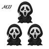 3D Printed Creepy Decor Mini Screaming Skeleton Figurine, Collectible Halloween Party Supplies Ornament, Statue for Desktop Shelf Compact Sculpture