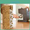 Woven Toilet Paper Storage Basket With Lid For Bathroom Organization