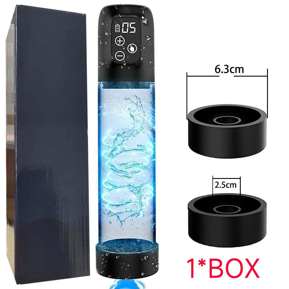 New Water Pump for Pienis Enlargement Penis Expander Cock Enlargement Men Sex Toy Adult Supplies Electric Vacuum Pump