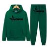 2026Y2KNOES Hoodie Set Sweatshirt Two-piece Gothic Punk Rock Streetwear Hip-hop Style