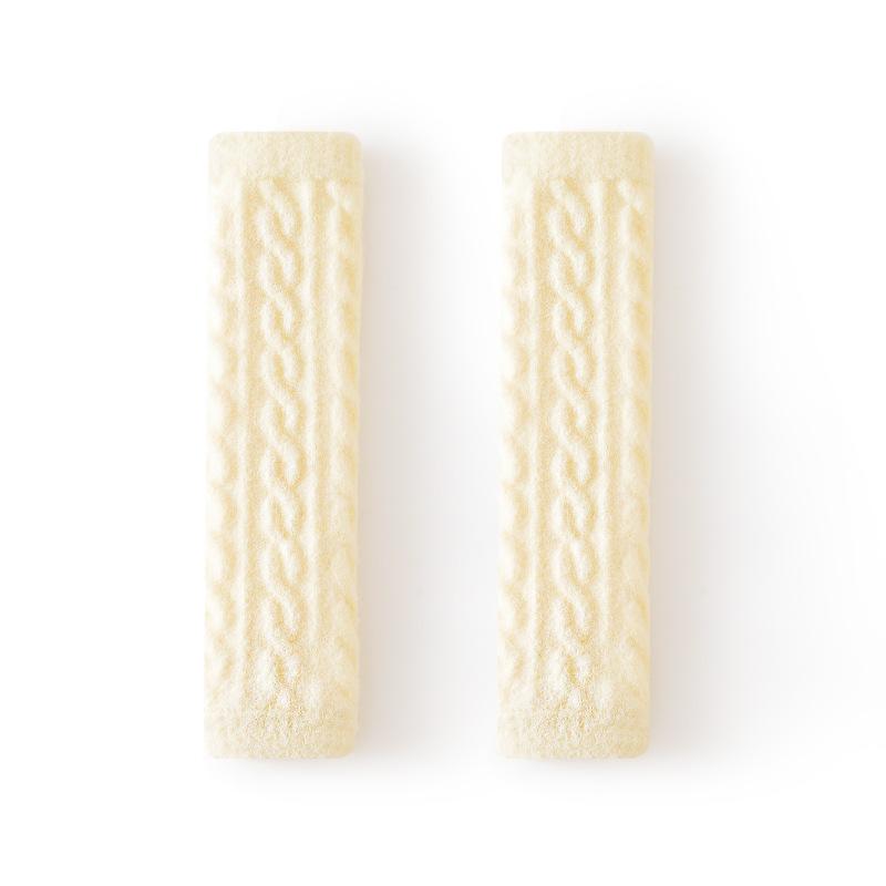 Dětské chrániče kolen Termální fleecové ponožky Netlačící manžeta Ochrana při lezení Kojenecké návleky na nohy Zimní hřejivé doplňky Měkký dotek Jedna velikost