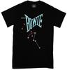 David Bowie - David Bowie - Let's Dance - Heavy Cotton T-Shirt - Large Black [Ne