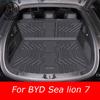 Tailored Boot Liner Tray For BYD Sea Lion 07 Sealion 7 2026 2025 Car Rear Trunk Cargo Mat Sheet Carpet Mud Protector Waterproof