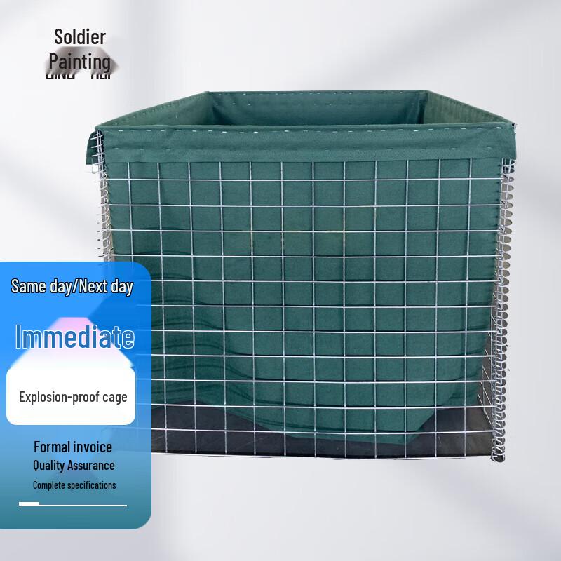 Hot-dip Galvanized Metal Gabion for Flood & Explosion Protection