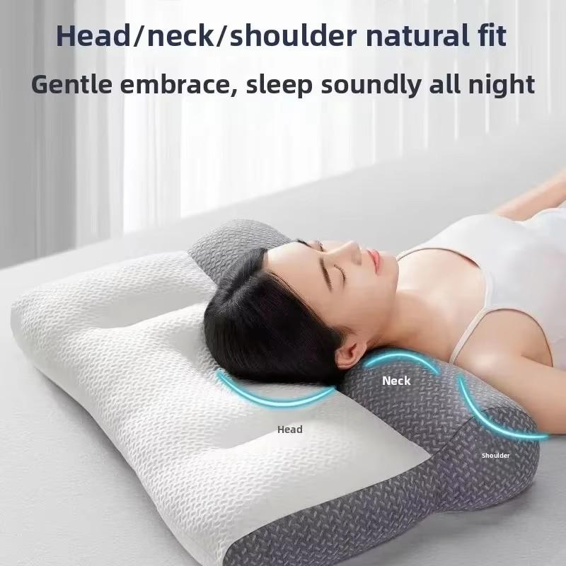 Pillows for Sleeping Protects Cervical Vertebra Pillow Memory Foam Adult Ergonomic Pillow 48x74CM Bedding Adult Student Dormitory Reverse Pillow