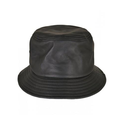 Flexfit Faux Leather Bucket Hat