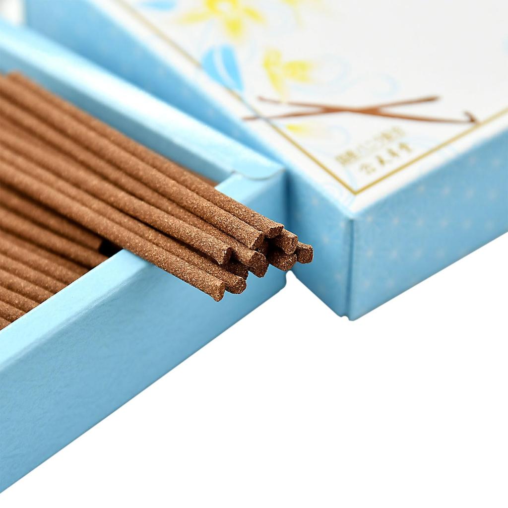 Tennendo Japanese Vanilla Stick Type Made with Soothing Room Incense in Scent, [Incense Sticks] 25g, Kurume-grown Vanilla, Relaxing, (Made Japan)