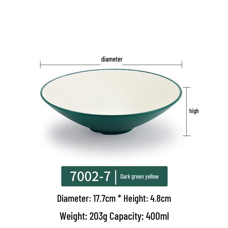 Bozhen Jiangchu Melamine Japanese Style Conical Noodle Bowl