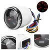52mm Marine Pointer Tachometer Gauge Red Backlight Universal for Motorcycle Car Truck Boat Gasoline Engine 9‑32V