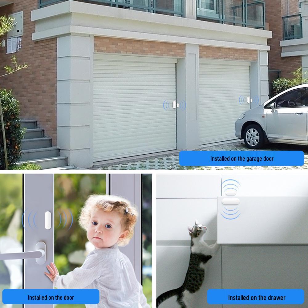 Tuya Smart WiFi/ZigBee Door & Window Sensor with App Alerts