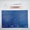 A3/A4/A5 Cutting Board & Stationery Set: Engraving Pen, Ruler, Carving Knife, Mat Board - Multi-piece Handmade Craft Kit