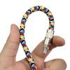 USB Cable Multi Charging Cord PD 60W Fast Charging Data Cable 2-in-1 for Apple Type C Devices Phone Hanging Rope Charging Cable Data Transfer