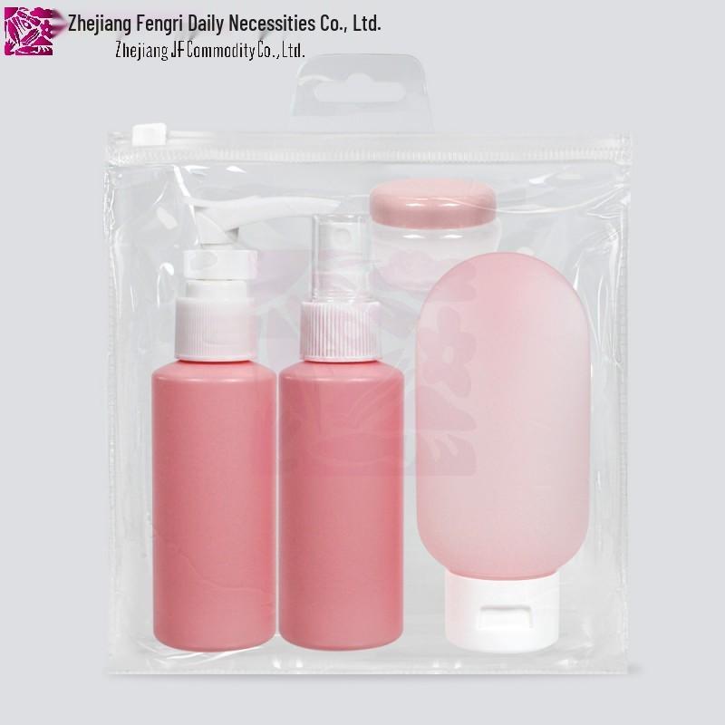 Leak-Proof 60ML Travel Shampoo & Conditioner Squeeze Bottle