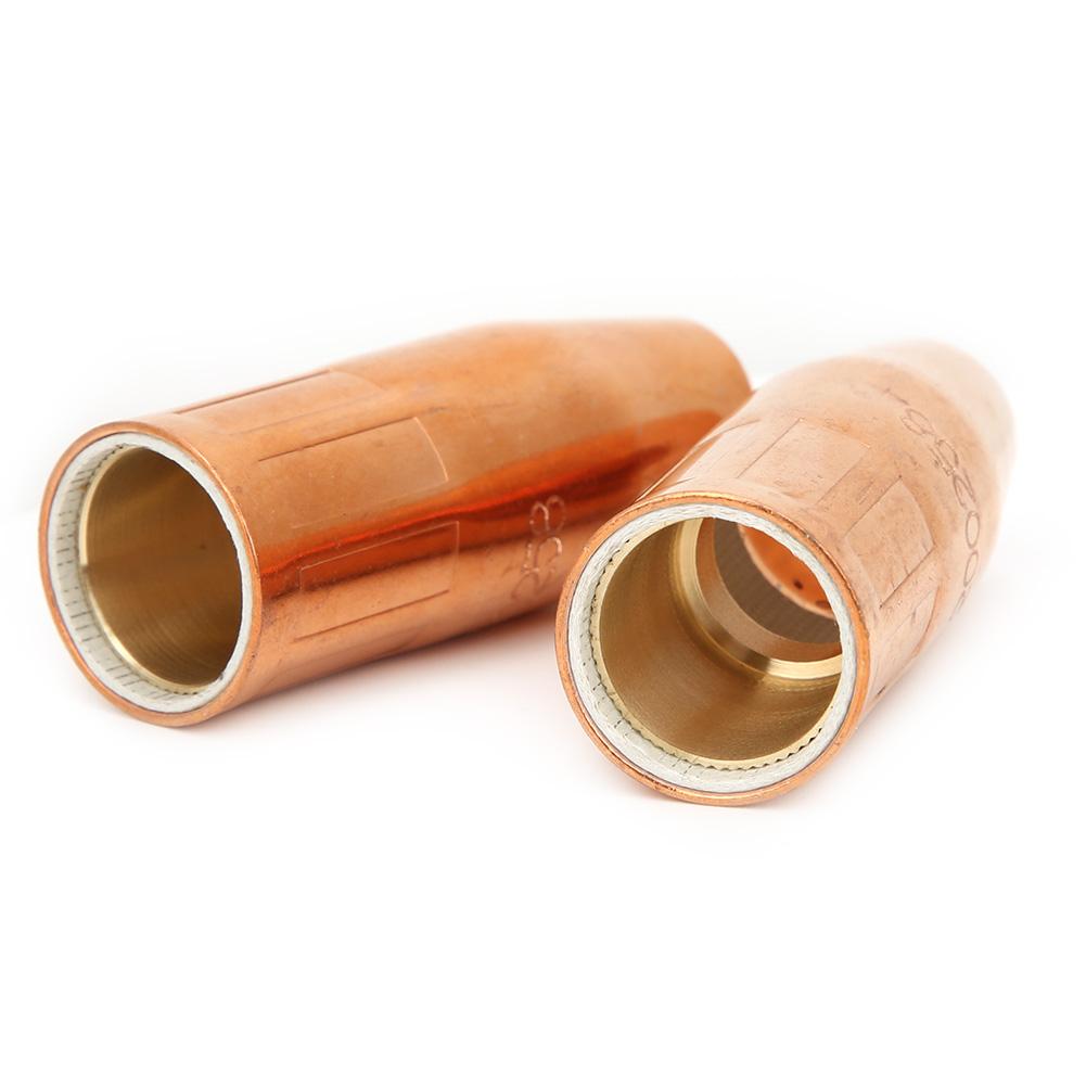 2pcs MIG Welding Gun Nozzle 200258 12inch for Miller M25M40 Hobart MIG Gun