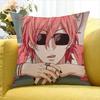 Y-arichin C-lub   Various Sizes Square Pillow Case For Car Home Bedchamber Decor