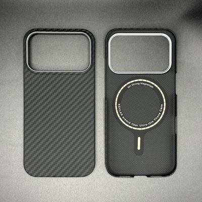 New Arrival: Aramid Fiber Kevlar Magnetic Phone Case for Apple 17 Series - 1500D Protection