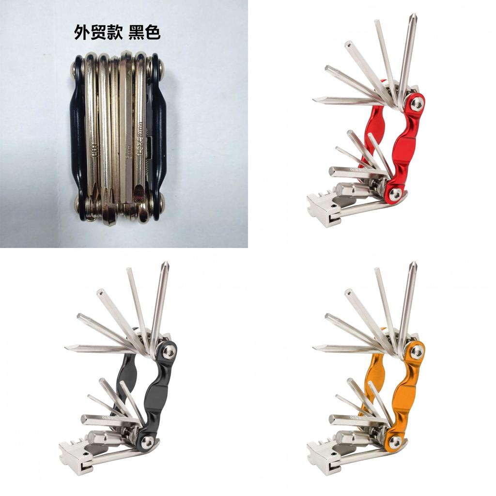 Mountainbike Reparaturwerkzeugsatz Aus Aluminiumlegierung Für Heimwartung Und Trail-Nutzung