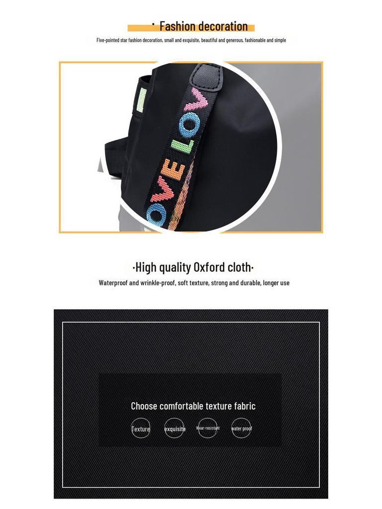 Rucsac de modă durabil pentru femei la modă cu logo de personalitate