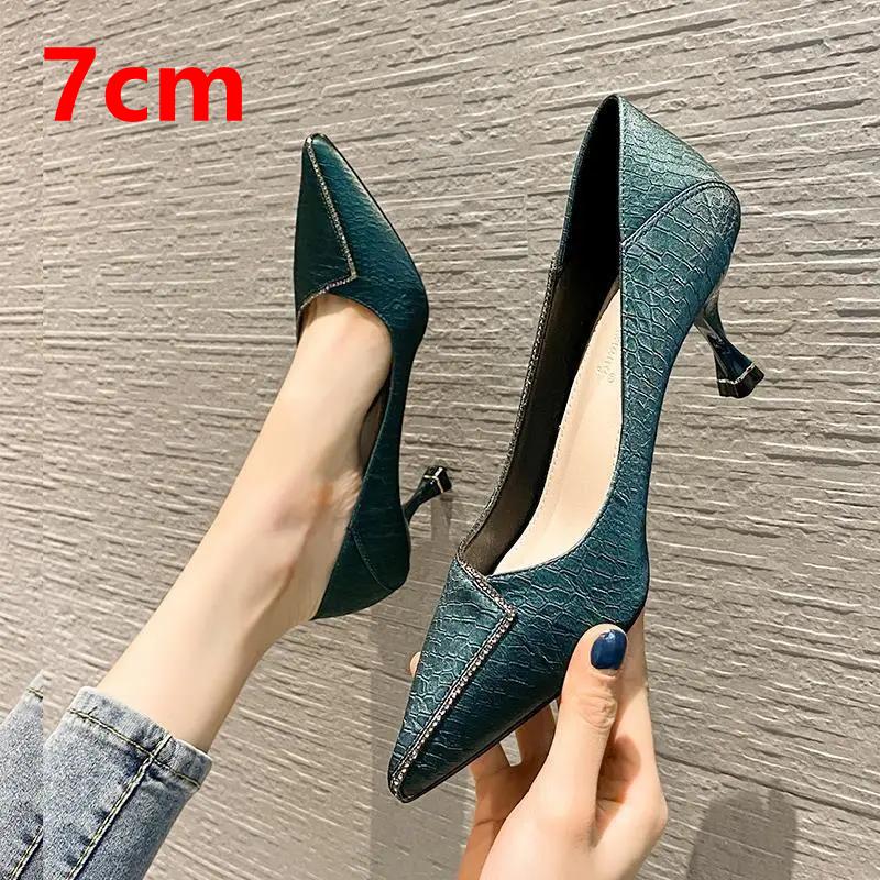 zapatos de mujer women cute sweet light weight black comfort stiletto heel shoes lady cool comfort spike heels ab607