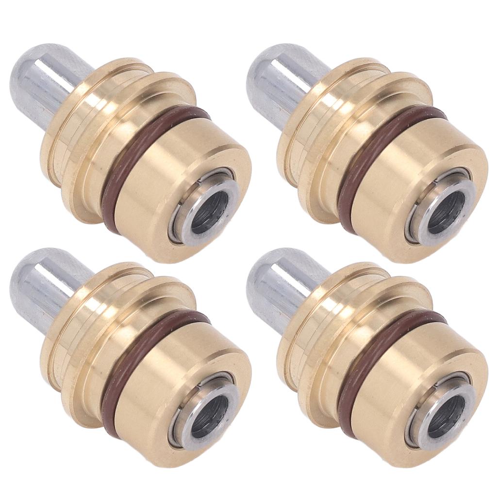 4 STÜCKE Joystick Griff Knopfkopf Gummidichtung Metall Schubstange Knopf für Sany 60 Bagger