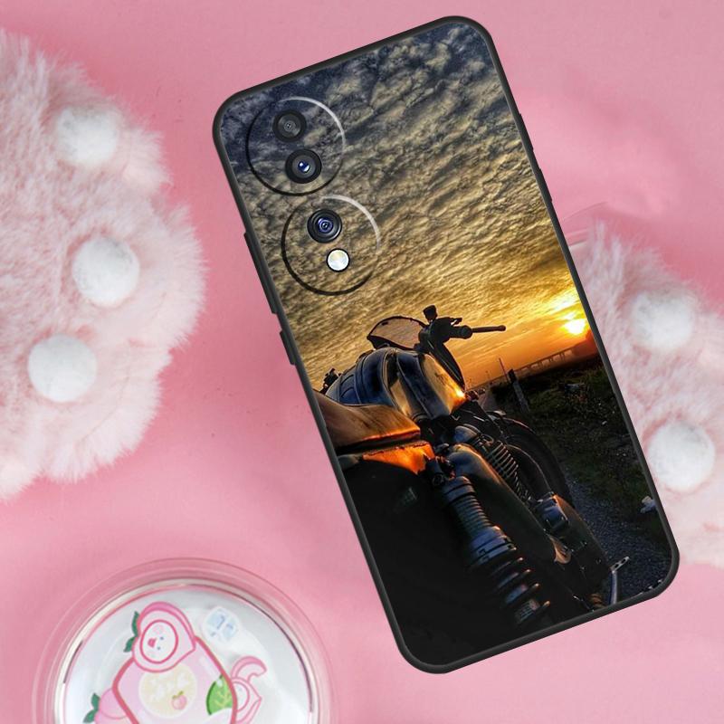 Fashion Motorcycle Man Case For Honor 200 Pro 50 70 90 Lite X9b X9a X8b X8a X8 X9 X9c Honor Magic 7 6 5 Lite Cover