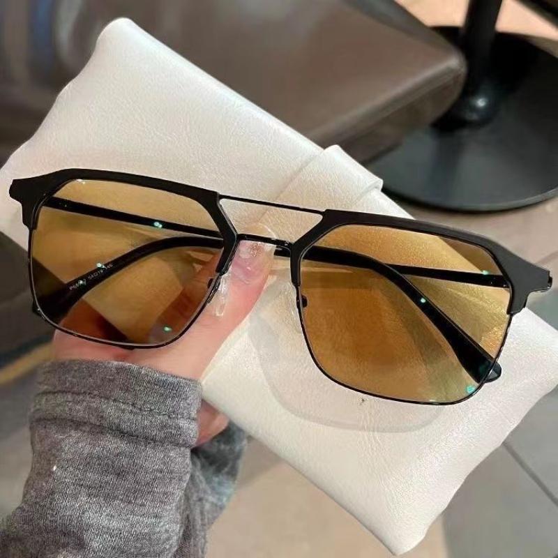 Fashion Dual Beam Color Changing Myopia Glasses Business Near Sight Eyewear for Men Luxury Computer Finished Eyeglasses To -4.0