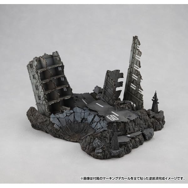 RM Series G Structure Mobile Suit Gundam [GS02M] New York City Ruins (Material Color Edition)