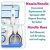 Electric Oral Irrigator Dental Water Jet Flosser 800ml Water Pick 5pcs Tips Teeth Clean Oral Hygiene Care