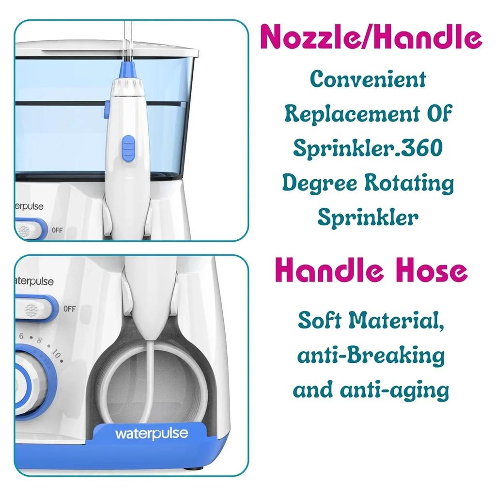 Electric Oral Irrigator Dental Water Jet Flosser 800ml Water Pick 5pcs Tips Teeth Clean Oral Hygiene Care