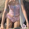 Cute Girl Star Print Two-piece Swimsuit for Women, Sophisticated and Slimming, Island Resort Hot Spring Swimsuit