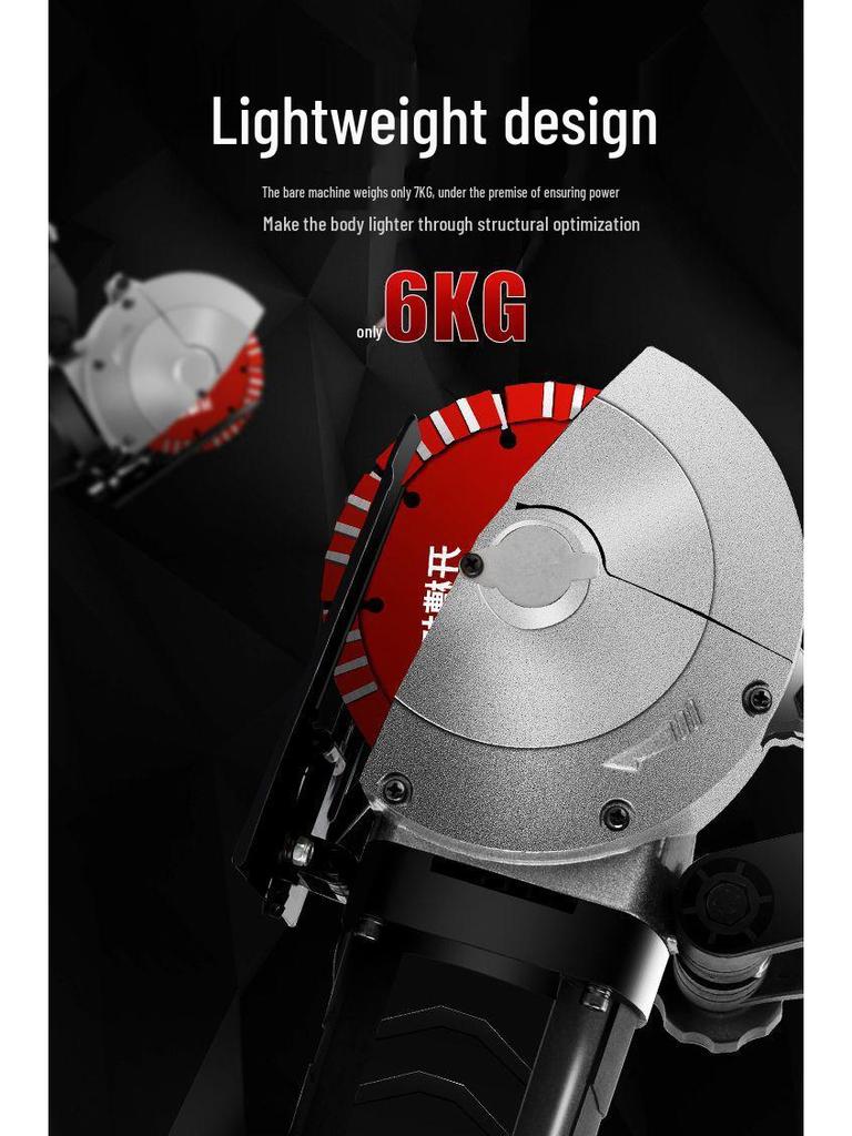 Laser Automatic Electrician & Plumber Dust-Free Concrete Slotting Machine