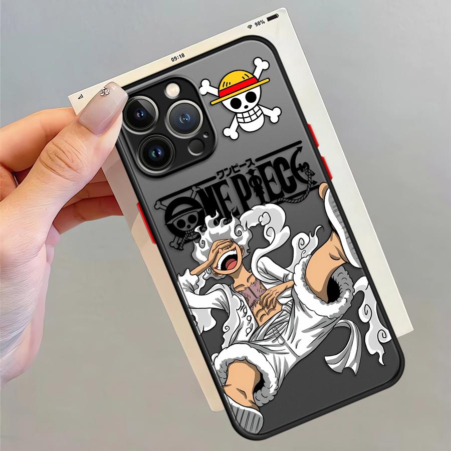 One Piece Luffy Cool Case for iPhone 17 Pro Max 16 Plus XS XR 14 12 15 Air 7 8 SE 11 13 Mini Funda Back Phone Cover
