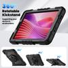 Heavy Duty Case for Lenovo Tab One (K9) 2025 8.7 Inch TB305FU 3-Layers Hybrid Stand Cover with Screen Protector Shoulder Strap
