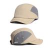 Short Brim 5 Panel Baseball Cap, Mesh Quick-Dry Color Block Plain Hat for Men Women Retro Running Outdoor Casual Headwear