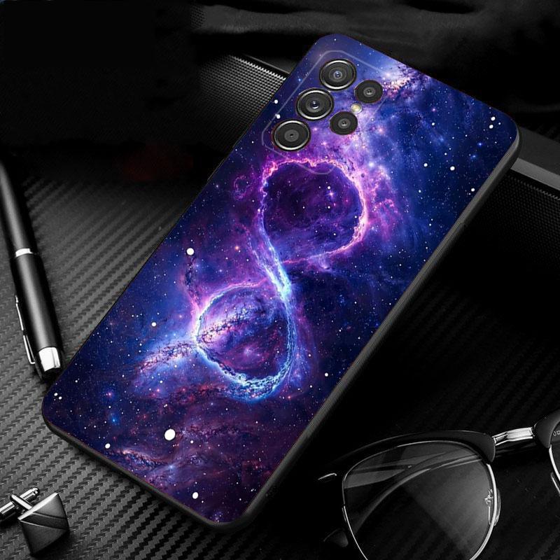Phone Case For Samsung Galaxy S25 S24 S23 S22 S21 Ultra S24 S23 S22 S21 S25 Plus S24 S25 FE Space Universe Star
