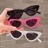 New Cat Eye Sunglasses Children's Sun Glasses Personality Triangle Trendy And Fashionable Glasses For Boys And Girls