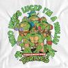 Teenage Mutant Ninja Turtles Unisex Adult St. PatrickÂ´S Day Who Needs Luck T-Shirt