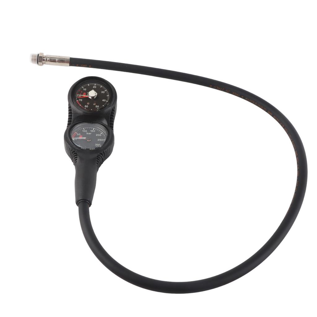 Professional Scuba Diving 2 Gauges Pressure Gauge Dive Digital Depth Equipment