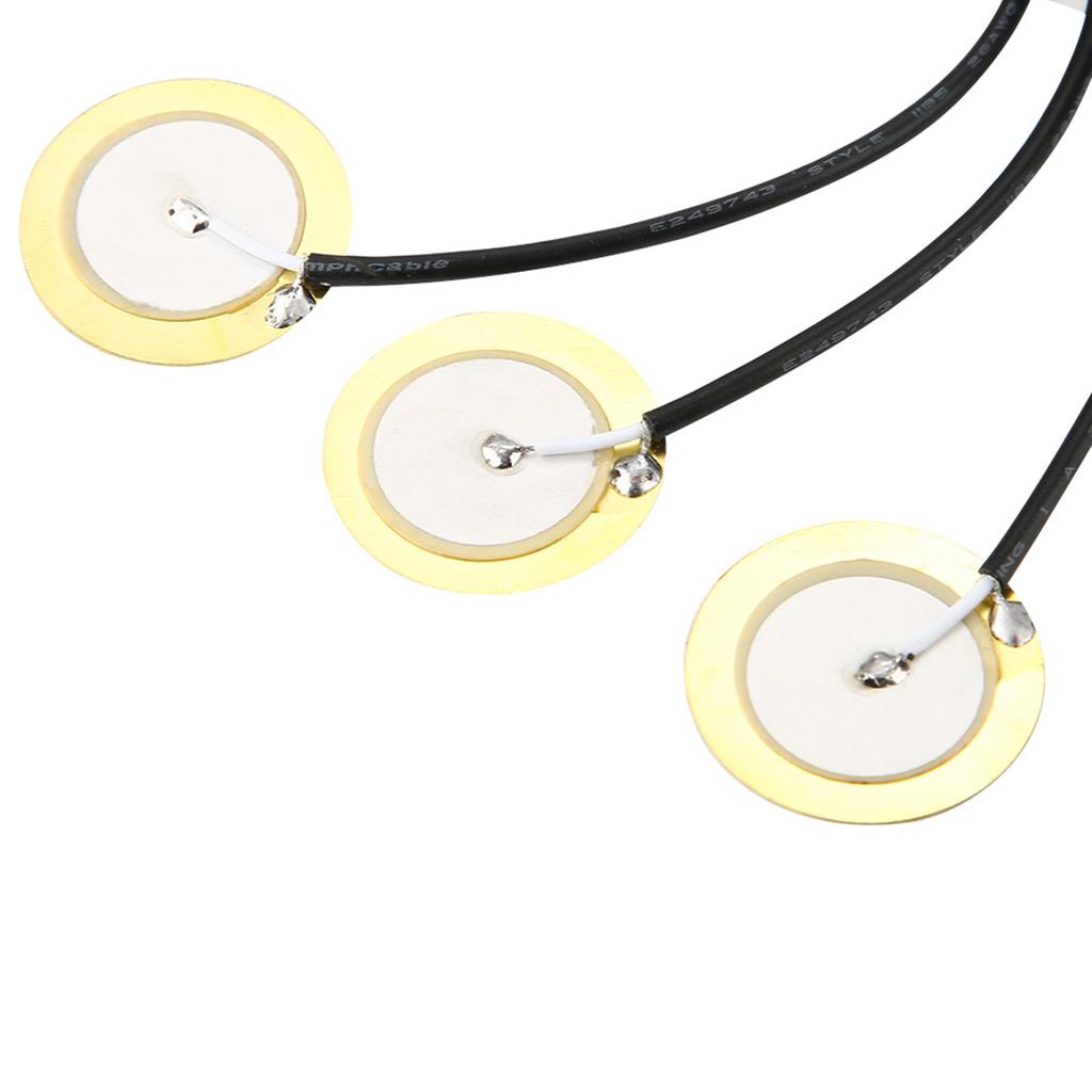 Prewired Pickup Piezo Amplifier Transducer for Guitar Replacement Part Accessory