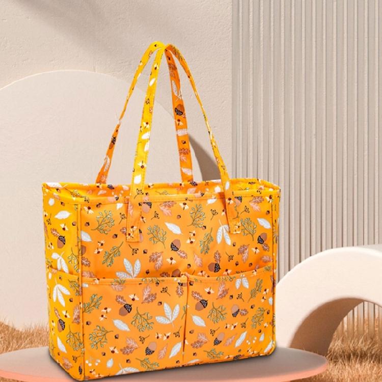 Crochet Bag Knitting Organiser Bag for Crochet Pattern Yarn Hook Needle Yarn Bag Craft Project Bag Knitting Project Bag