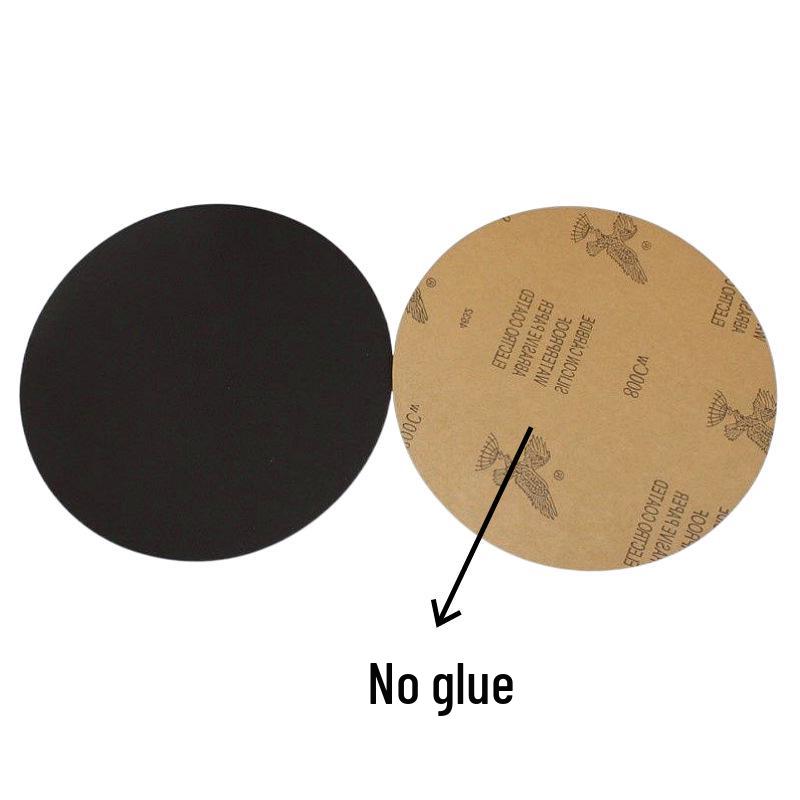 Eagle Brand 8-inch Gold Adhesive Sandpaper for Cameras, 200MM, 220-225MM Diameter, Ideal for Grinding & Polishing, Free Shipping Included