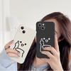 Explosive stickman anti-drop mobile phone case 16promax protective case 14 personality 13 mobile phone case Apple case 17