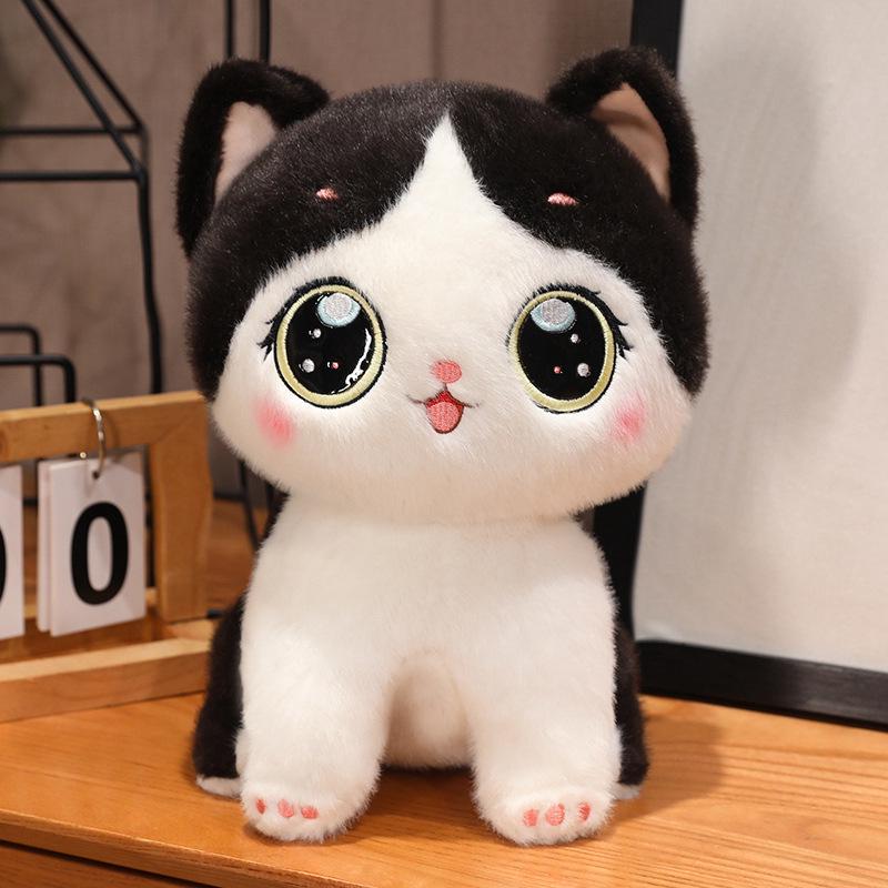 

Big-Eyed Meow Star Kitten Plush Toy Pillow 22 cm