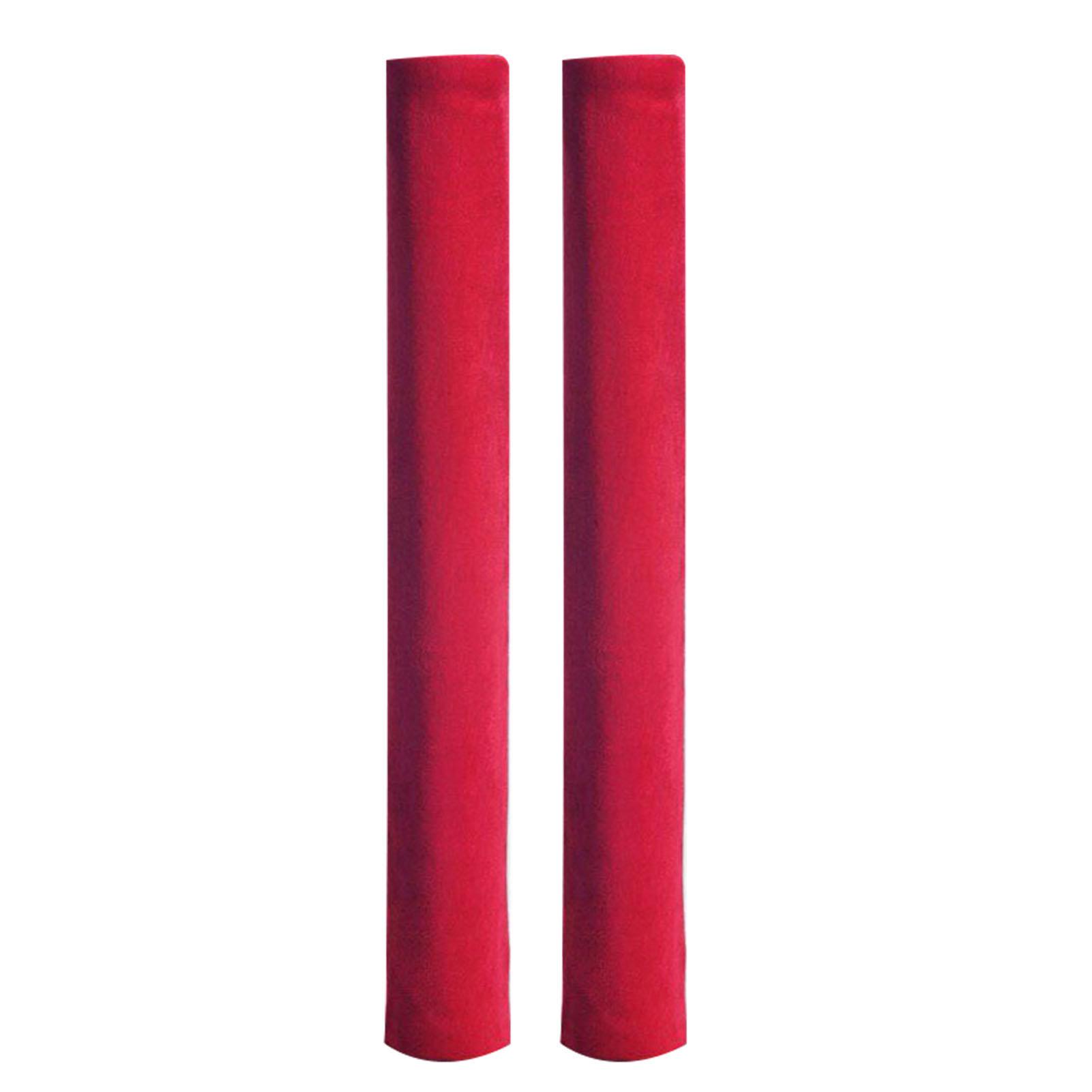 

2 шт. чехлы на ручки дверей холодильника, мягкие, безопасные для кожи, универсальные, защитные для ручек холодильника красный