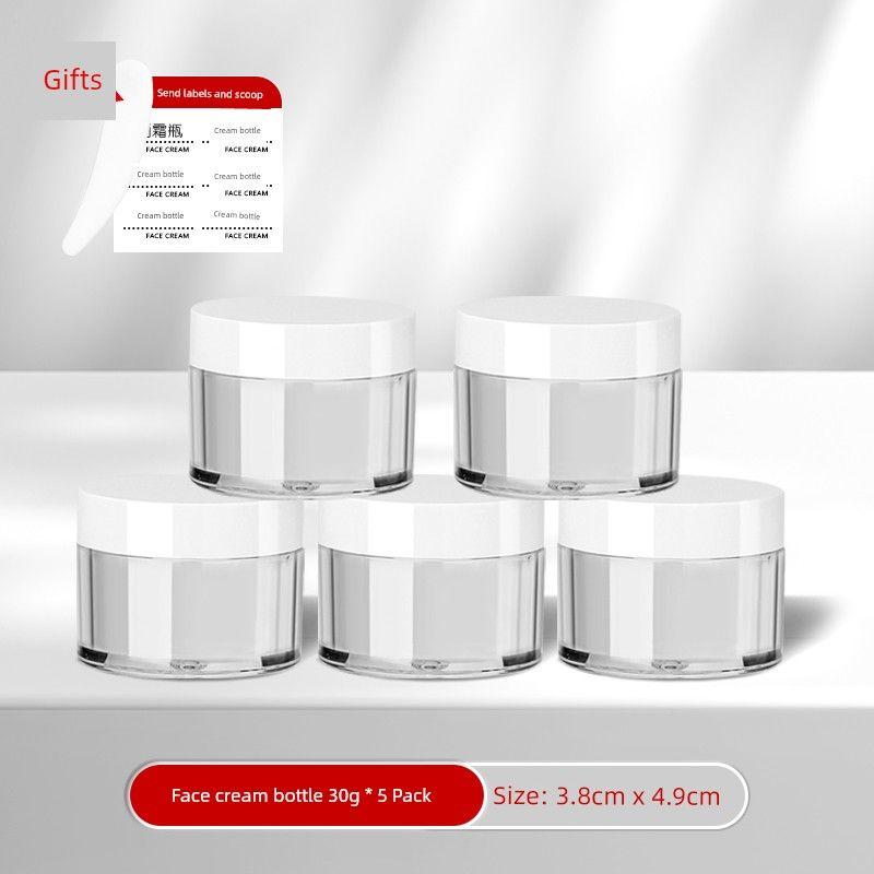 Drop-Resistant Facial Cream Travel Bottle High-End Cosmetics Sample Empty Bottle Travel Sub-Bottle Cream Tall Bottle Portable Eye Cream Box